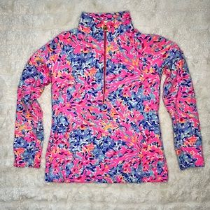 Lilly Pulitzer Skipper Popover Pink Purple